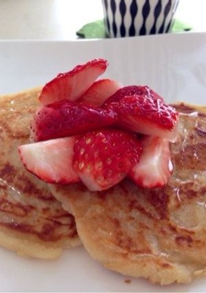 無添加☆米粉と甘酒のパンケーキ-レシピのメイン写真