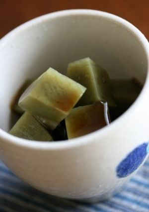 抹茶寒天(サイリウム入り）-レシピのメイン写真