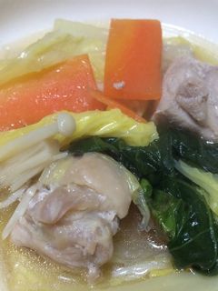 鶏肉と野菜のスープ-レシピのメイン写真