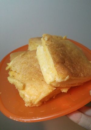 独り暮らしの四角いふかふかパンケーキ-レシピのメイン写真