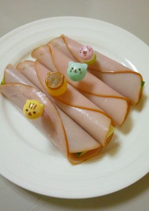 ハム巻き-レシピのメイン写真