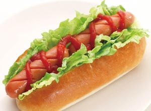 たっぷりレタスのホットドッグ-レシピのメイン写真