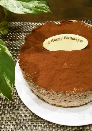 市販でらくらく♡チョコムースケーキ-レシピのメイン写真