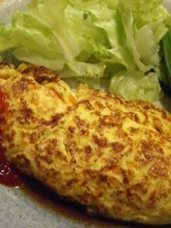 グリュイエールチーズのオムレツ-レシピのメイン写真
