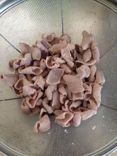 圧力鍋でモツの下処理-レシピのメイン写真