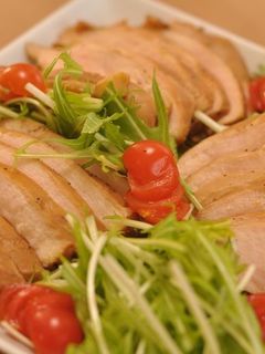 ***お鍋で放置!簡単鶏ハム***-レシピのメイン写真
