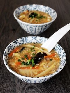 お野菜たっぷり★酸辣湯(サンラータン)-レシピのメイン写真
