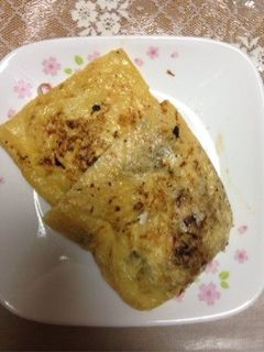 ネギと鰹節の油揚げ包み焼き-レシピのメイン写真