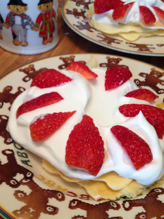 いちごのパンケーキ-レシピのメイン写真