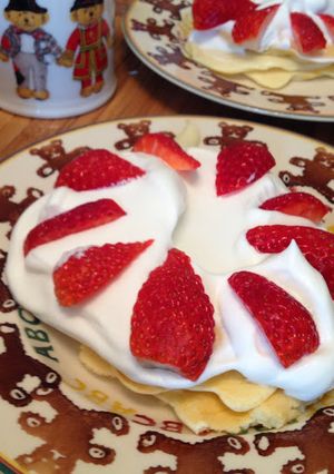 いちごのパンケーキ-レシピのメイン写真
