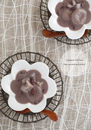 黒大豆ピューレでココナッツぜんざい-レシピのメイン写真