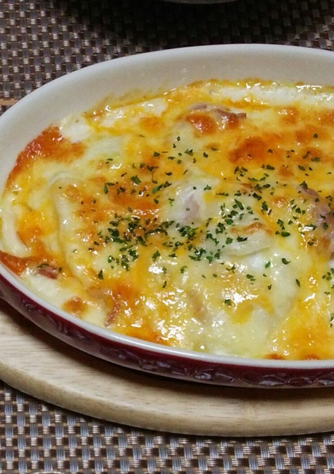 白菜とお餅のグラタン-レシピのメイン写真