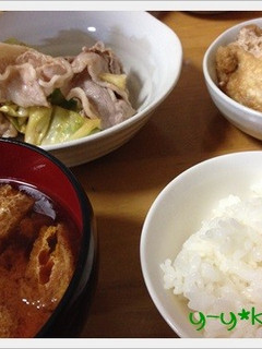 豚肉とキャベツのごまたっぷりポン酢和え-レシピのメイン写真