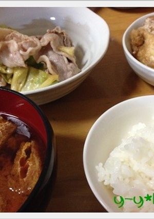 豚肉とキャベツのごまたっぷりポン酢和え-レシピのメイン写真