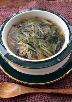 切り干し大根とひじきの簡単ほっこりスープ-レシピのメイン写真