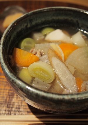 とんとん豚汁冬バージョン♪(生姜入り)-レシピのメイン写真