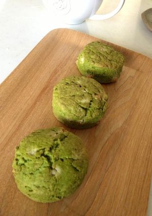 抹茶とホワイトチョコのスコーン-レシピのメイン写真