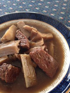 メインになる*牛肉の煮込みスープ-レシピのメイン写真