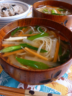 ✤素麺のバチ汁✤(素麺入りのお汁)-レシピのメイン写真