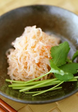 たらこの塩味生かして✰シンプル真砂和え-レシピのメイン写真