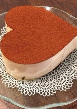 ティラミス風レアチーズケーキ✾-レシピのメイン写真