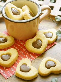 mチョコINハートクッキー-レシピのメイン写真