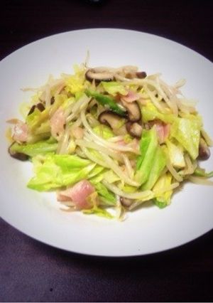 科学的調理方法で美味しい野菜炒め-レシピのメイン写真