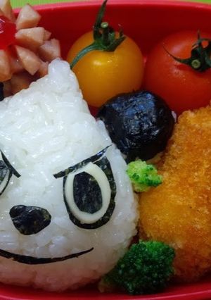 キャラ弁☆ポケモン　ヤンチャム-レシピのメイン写真