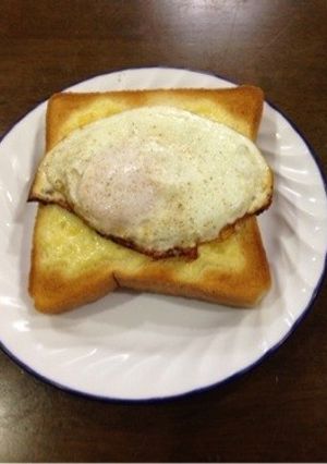 忙しい朝に♪簡単エッグトースト-レシピのメイン写真