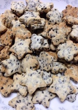 サクサクごまクッキー-レシピのメイン写真