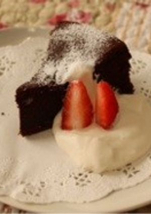 しっとり大人のガトーショコラ-レシピのメイン写真