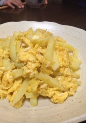 簡単スクランブエッグ☆ポテト-レシピのメイン写真