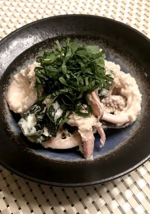 【男飯】簡単！いかのおろしマヨポン和え-レシピのメイン写真