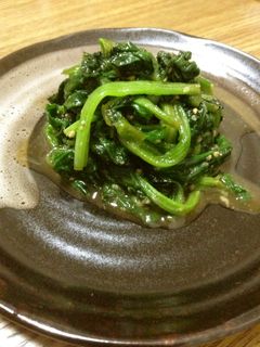 ごま和えじゃないよ!ほうれん草のごま炒め-レシピのメイン写真