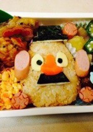 キャラ弁☆ポテトヘッド トイストーリー-レシピのメイン写真