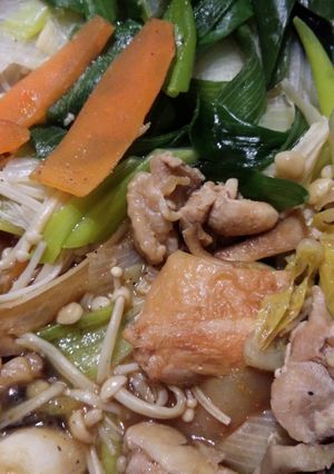 冬味♪鶏すき焼き鍋♡-レシピのメイン写真
