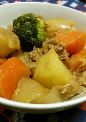 【お弁当にも】我が家のコンソメツナじゃが-レシピのメイン写真
