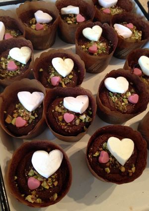 バレンタイン♡ふんわりチョコケーキ-レシピのメイン写真