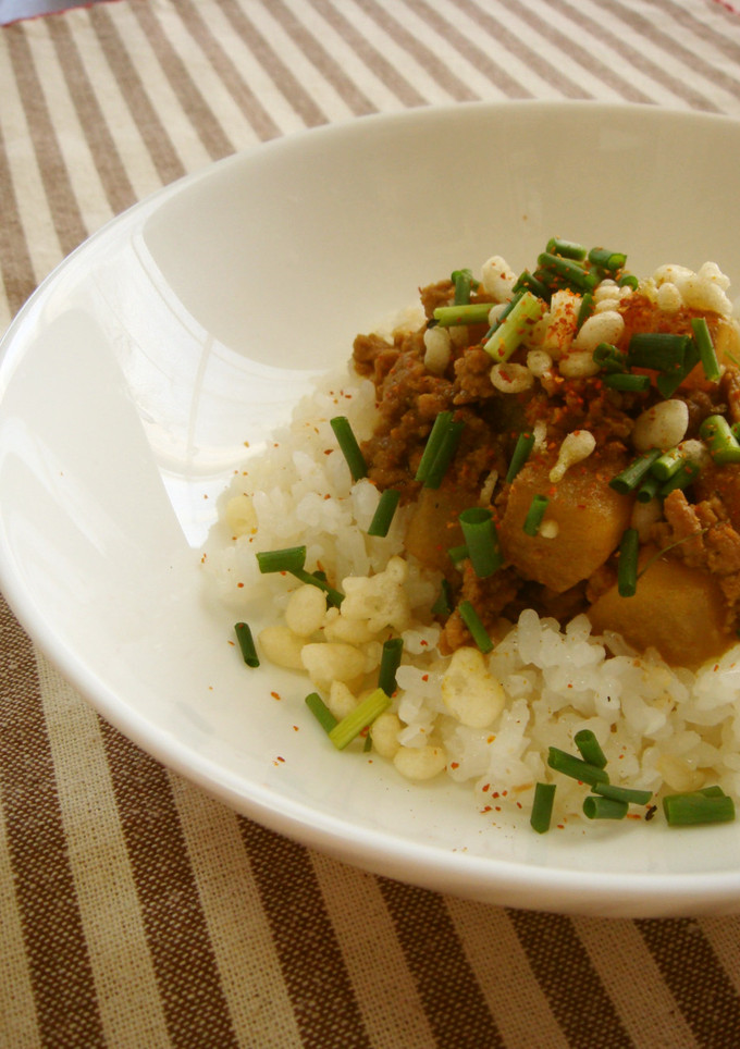 大根とひき肉の和風カレー丼-レシピのメイン写真