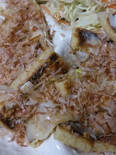 油揚げのチーズ、ねぎ乗せ焼き♪-レシピのメイン写真