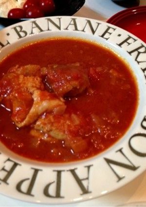 チキンのトマト煮込み-レシピのメイン写真