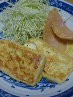 豆腐&ハムピカタ-レシピのメイン写真