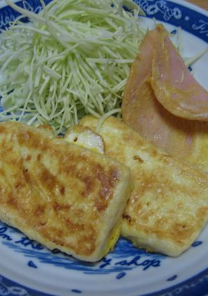 豆腐＆ハムピカタ-レシピのメイン写真