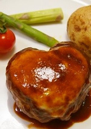スパイシーデミグラスソースのハンバーグ-レシピのメイン写真