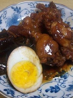 鶏手羽元の煮物-レシピのメイン写真