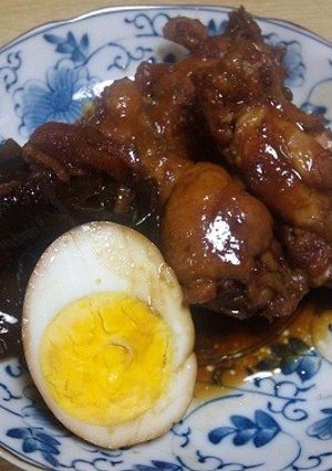 鶏手羽元の煮物-レシピのメイン写真