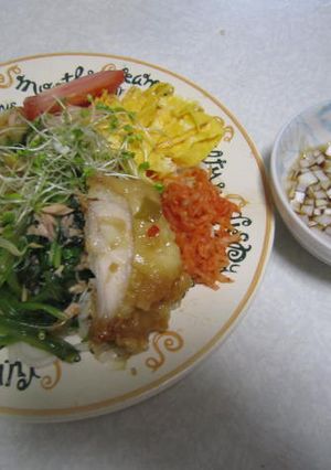 冷やし中華風ナムルつけ麺-レシピのメイン写真