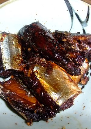 圧力鍋でサンマの煮つけ-レシピのメイン写真