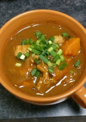 カボチャのスープカレー風-レシピのメイン写真