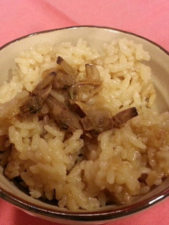 炊飯器で簡単美味しい○。あさりご飯。○-レシピのメイン写真